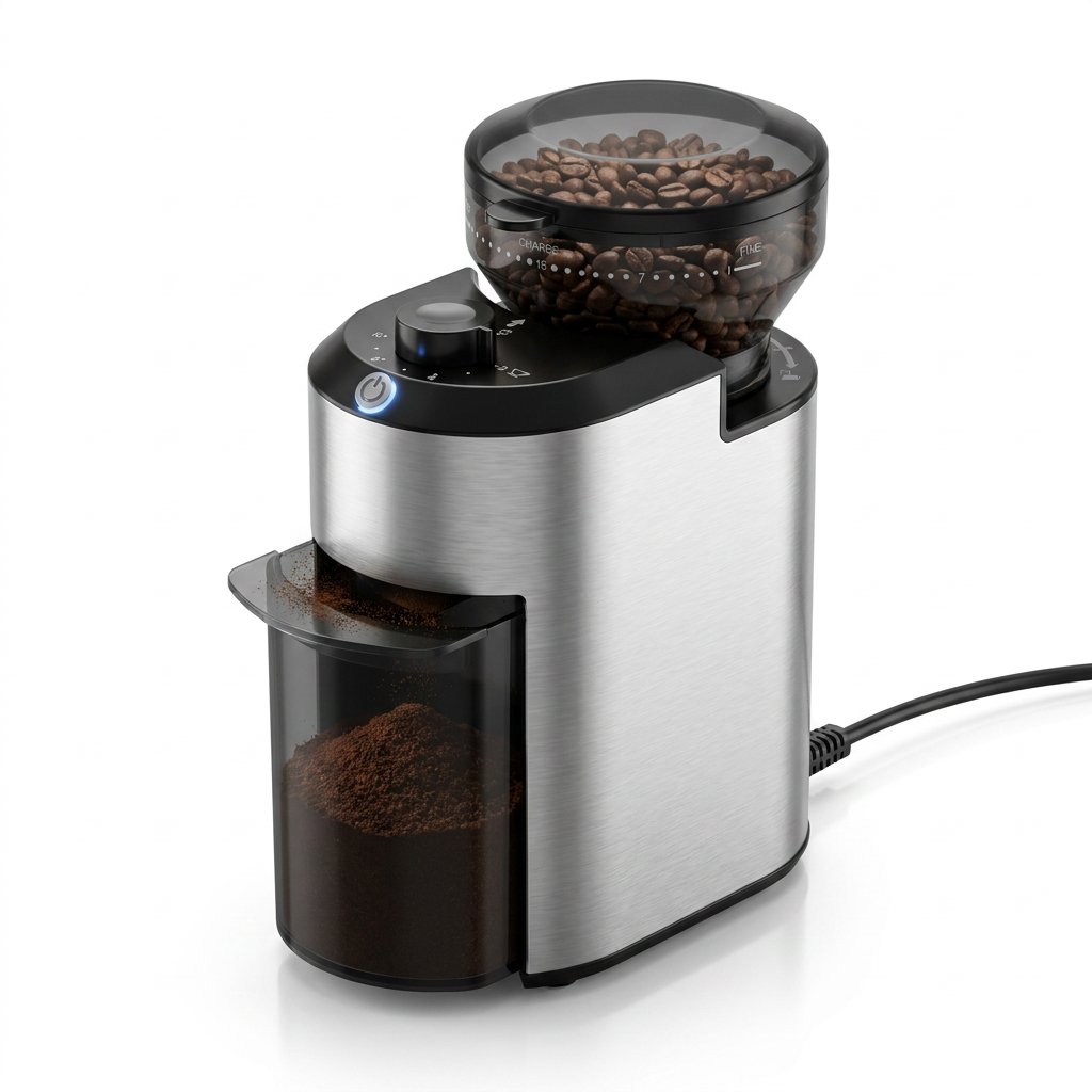 Automatic coffee bean grinder(Flat)